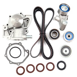OCPTY Timing Belt Kit with Water Pump Replacement 2003-2006 For Subaru Baja H4 2.5L 2000-2005 For Subaru Legacy H4 2.5L 2000-2005 For Outback Replaces 13033-AA042 TS26307 WP160-1120