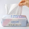 Comet Plain Disposable Face Towel Pouches, 100 Pack, 1 Piece / 코멧 플레인 일회용 페이스 타올 파우치, 100개입, 1개