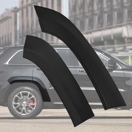 Buxatina 2PCS Rear Right Passenger Side Fender Flares Kit for Jeep Grand Cherokee SRT8 Trackhawk ONLY 2011-2020 2PCS Rear Right Wheel Flares Kit Replace# 1PC82TZZAG 1PC76TZZAJ