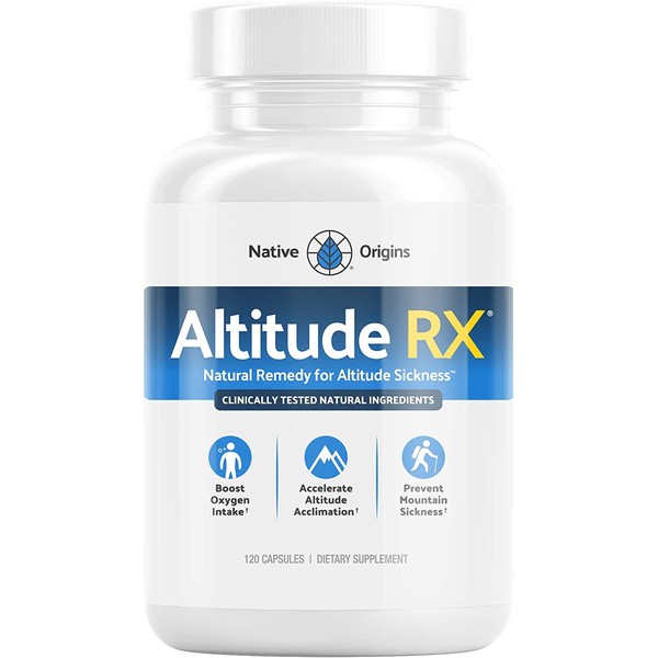 Altitude Rx OxyBoost Complex. Altitude Formula for Acclimation to Ski or Mountain Trips with Vitamin C, Alpha Lipoic Acid (60 Servings)…