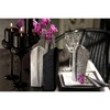 20 Servietten ROYAL Collection 1/4-Falz 40 x 40 schwarz "Ornaments"