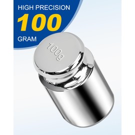 UCEC Calibration Weights for Digital Scale, 100g Gram Weights, Precision Stainless Steel Balance Scale Calibration Weight for Lab Educational Science