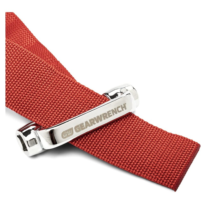 GEARWRENCH Heavy-Duty Oil Filter Strap Wrench | 3/8" & 1/2"