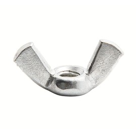 DOJA Industrial Wing Nut M10 10 mm Pack of 25 Stainless Steel Nuts Butterfly Nuts Tightening / Loosening Wing Nut Rustproof as an Alternative to Screws