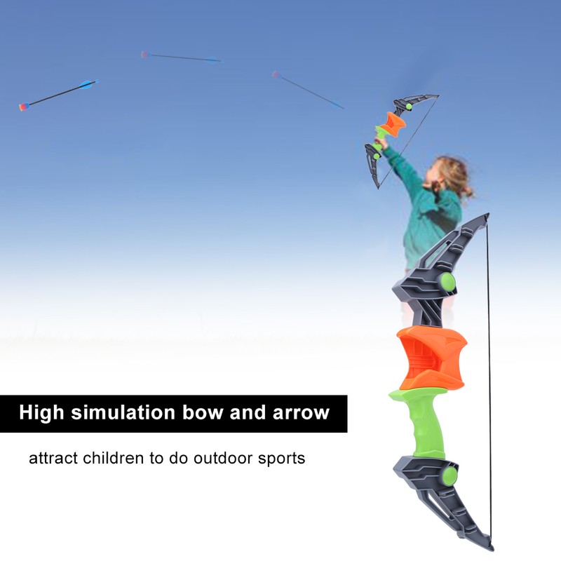 Outdoor Simulation Bow Arrow Toy Set Shooting Sports Games for