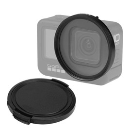 PULUZ Anillo adaptador de filtro de lente UV de 52 mm para GoPro HERO11 Black / Hero11 Black Mini / HERO10 Black / HERO9 Black Camera Lens Adapter Ring Camera Filter Accessories