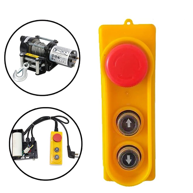 Crane Lifting Trailer Controller, Waterproof Lifting Crane Push Button Switch