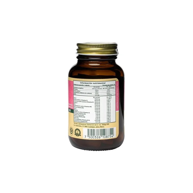 Biomivit-400 / Vitaminas, Minerales / C/30 Caps Biomiral