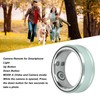 Smart Ring IP68 Waterproof Health Tracker Sleep Monitoring Bluetooth Fitness