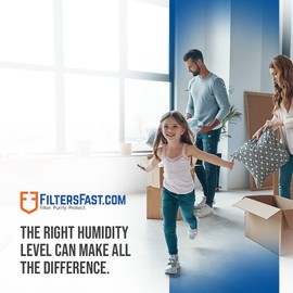 Filters Fast D09-C Compatible Replacement for Duracraft AC-809 Wick Humidifier Filter, 7x1.8x7.5 inch