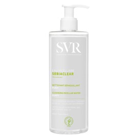 SVR Sebiaclear Eau Micellaire Agua Micelar para Piel Grasa y con Tendencia al Acné, 400 ml