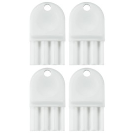 4PCS Toilet Paper Towel Dispenser Keys Compatible with Wa-ffle Paper Towel and Toilet Paper Dispensers
