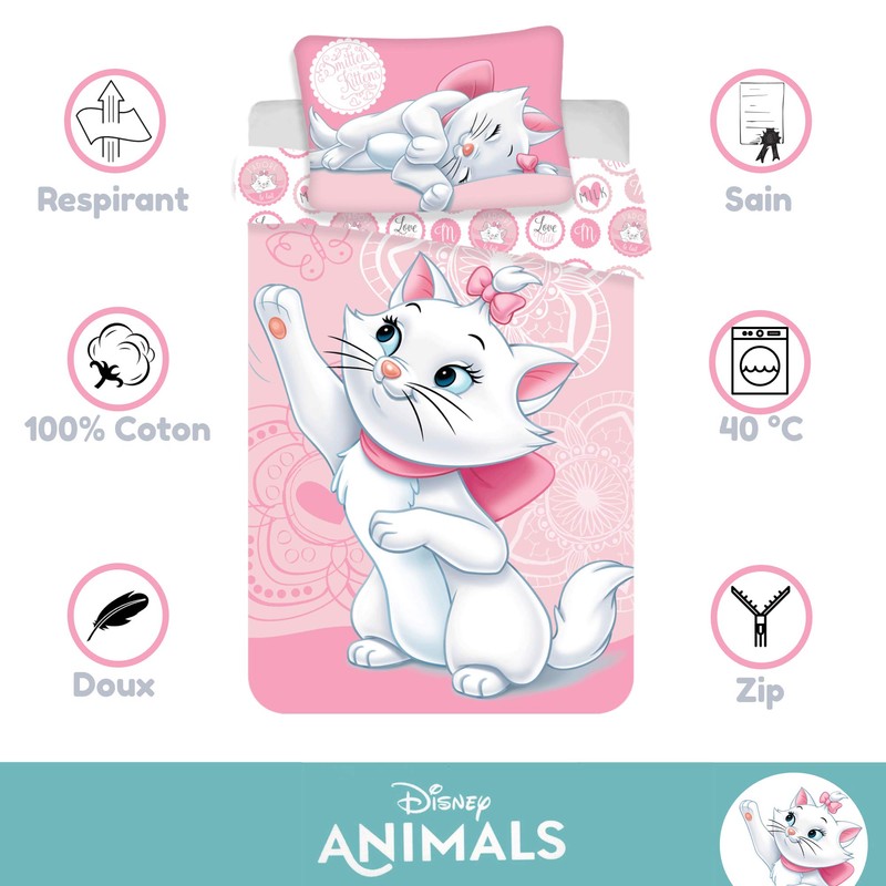 Marie Aristocats Baby Bedding Set 100 x 135 cm +