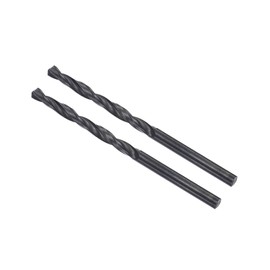 CoCud 6542 High Speed Steel Twist Drill, 4.1 mm Diameter 73 mm Length, Black Oxide Straight Twist Drill Bit - (Applications: for Metal, Wood, Plastic, Aluminium), Pack of 2