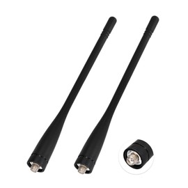 Superbat Walkie Talkie Short Antenna SMA Female Two Way Radio Antenna for Samcom FPCN30A/ FPCN10A Radio, Portable Walkie Talkies (2-Pack)