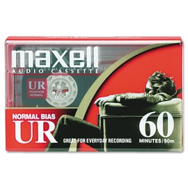Maxell MAXUR60 UR-60 60-Minute Audio Tape