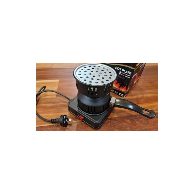 Electric Charcoal Burner, 220V Coal Burner with Handle, 600W Hot