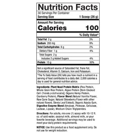 Natural's Answer Plant Head Real Meal Protein Protein (780, Strawberry)