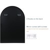 Arched Bathroom Mirror for Wall, Mirror for Vanity,30''x20'' Large Wall
