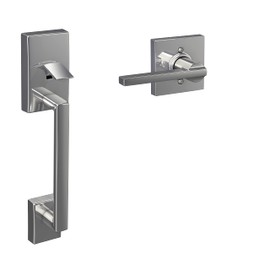 SCHLAGE FE285 CEN 625 LAT COL 16-080 10-027 134 Front Entry Handleset Interior, Collins Trim, Bright Chrome