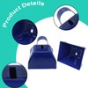 suiwotin 6 Pack Metal Cowbells with Handle, 3 Inch Loud