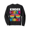 Kindergarten Back To School Sunglasses Vibes Retro First Day Sweatshirt