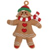 Festive Fix Gingerbread Man with Strings - Pack of 15