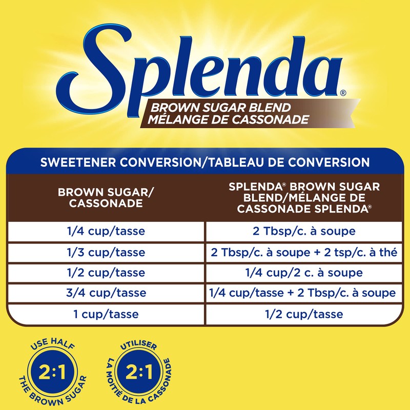 Splenda Brown Sugar Blend Low Calorie Sweetener (454g)