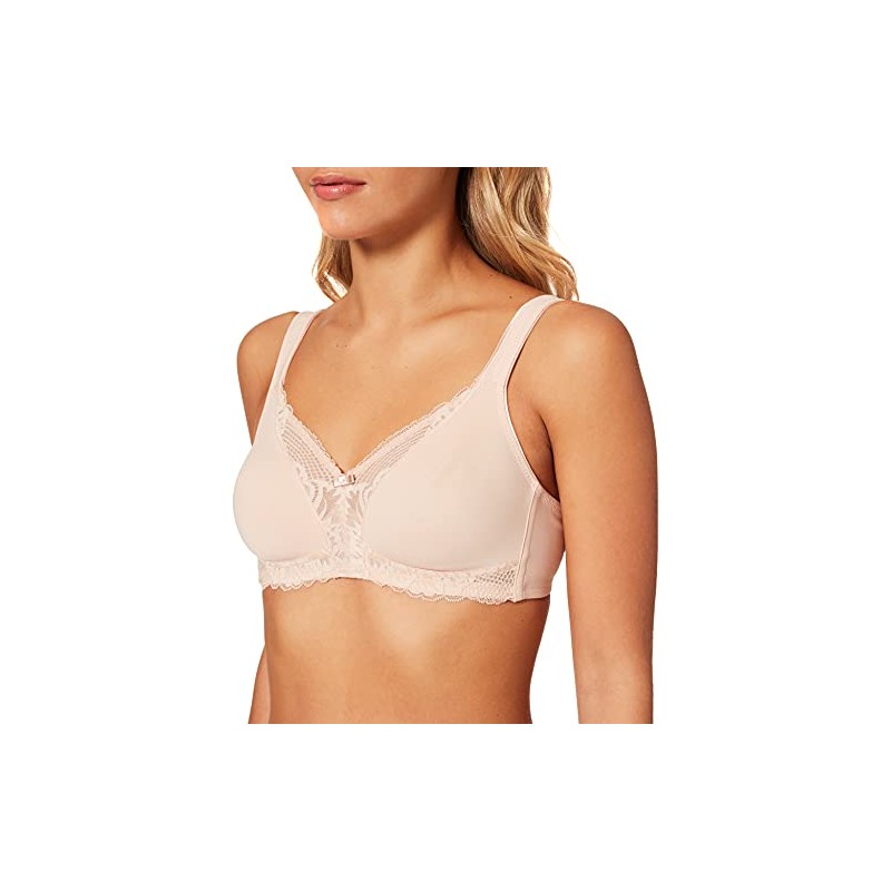 Triumph Women’s Modern Soft, Cotton Bra, Neutral Beige