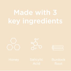 Karuna Skin - Clarifying+ Sheet Masks for Clear Skin, Moisturizing & Hydrating Face Masks Skincare, Sheet Mask with Honey, Salicylic Acid & Burdock Root, 4 Face Mask Sheets per Pack