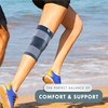 Actesso Compression Knee Support - Elastic Sleeve for Sprains &