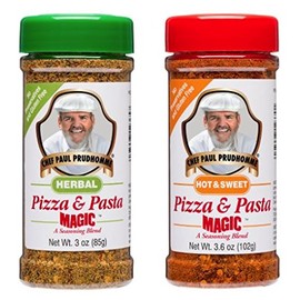 Chef Paul Prudhommes Hot & Sweet Pizza & Pasta Magic, Herbal Pizza & Pasta Magic
