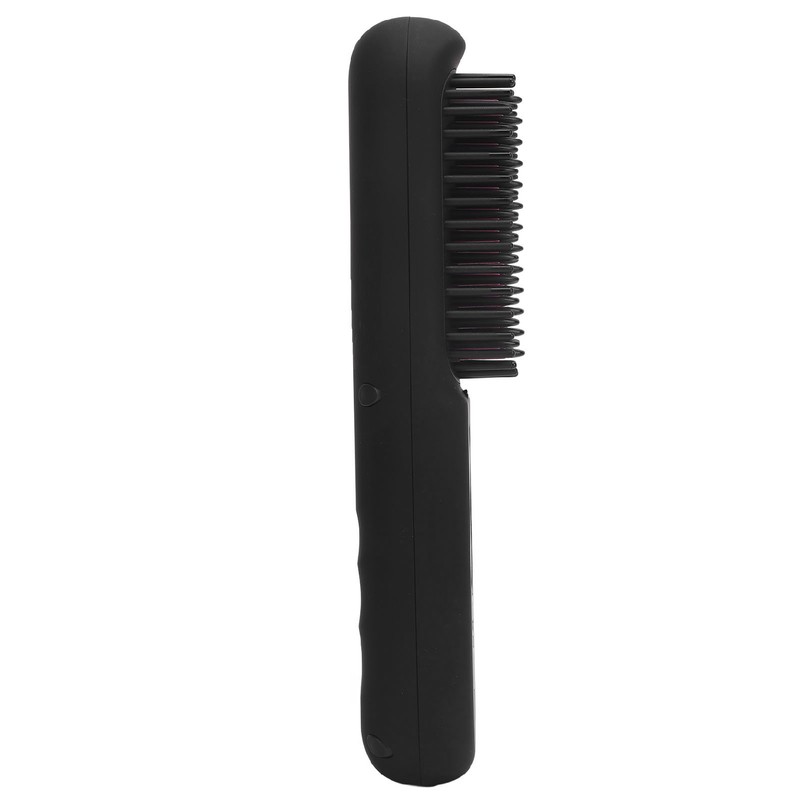 Heated Hair Straightening Brush Negative Ions 30s Fast Heating Rechargeable