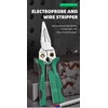 8 in 1 Wire Stripper with Voltage Tester, Electric Pliers,