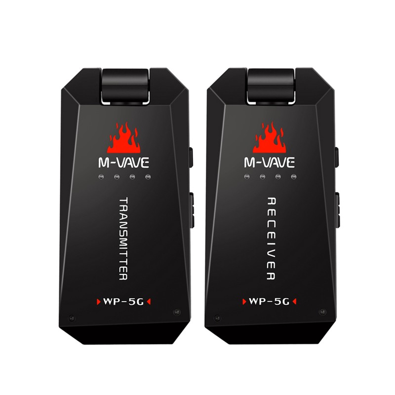 M-VAVE WP-5G Wireless 5.8G Guitar System Rechargeable Audio Transmitter and