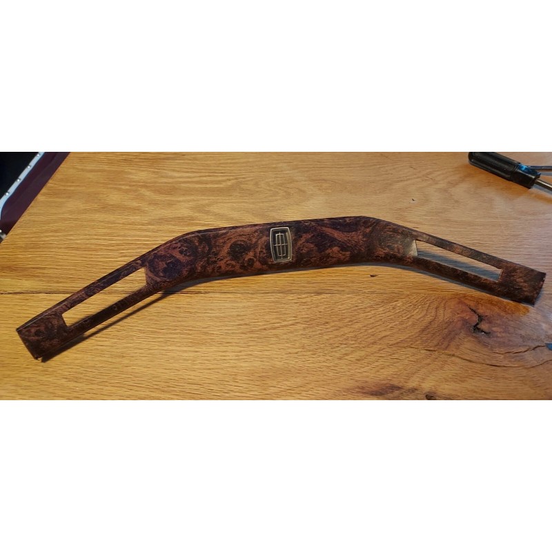 Ford 1975-1978 Mercury Marquis Steering Wheel Horn Pad Woodgrain Restoration