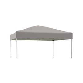Garden Winds Reinforced RipLock 350 Replacement Canopy Top Cover Compatible with Ozark Trail 4' x 6' Outdoor Pop Up Canopy Model FGA64S1 - Slate Gray