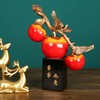 Resin Persimmon Decoration Auspicious Meaning Realistic Cute Home Ornaments for