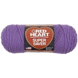 Red Heart Super Saver Yarn-Medium Purple