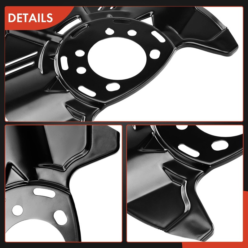 A-Premium Driver or Passenger Side Brake Dust Shield Compatible with