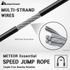 METEOR Adjustable Jump Rope for Cardio Exercise - Premium Skipping
