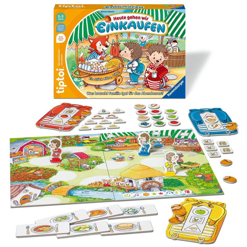 Ravensburger tiptoi Spiel 00119 - Heute gehen wir Einkaufen -