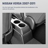 YJYWZH Car Armrest Storage Box for Nissan Versa 2007-2011 Auto