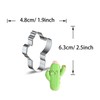 WJSYSHOP Cartoon Cactus Shaped Cookie Cutter