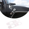 Compatible with Hummer H2 2003-2009 Hood Latch Base Covers, Stainless