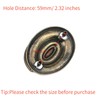 Quluxe 4 Pcs Furniture Dresser Pull Antique Brass Bail Drawer