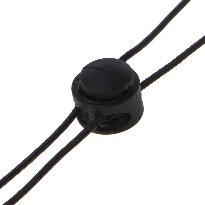 Gwxevce Flexible Removable Elastic Hat Chin Cord Strap Adjustable Cord