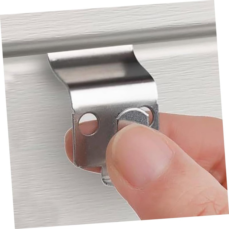 ULTECHNOVO 4pcs Heavy-Duty Vinyl Siding Hooks Stainless Steel Hangers for