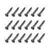 METALLIXITY Small Nails (1.2x8mm) 100pcs, Brass Tiny Hardware Nails -