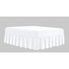 Linen Home Extra Deep Frilled Fitted Valance Sheet Single Bed